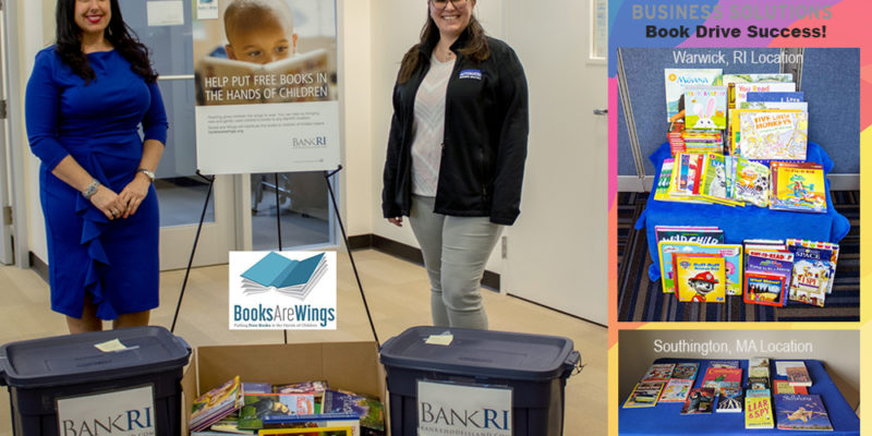 ABS with BankRI for Books Are Wings