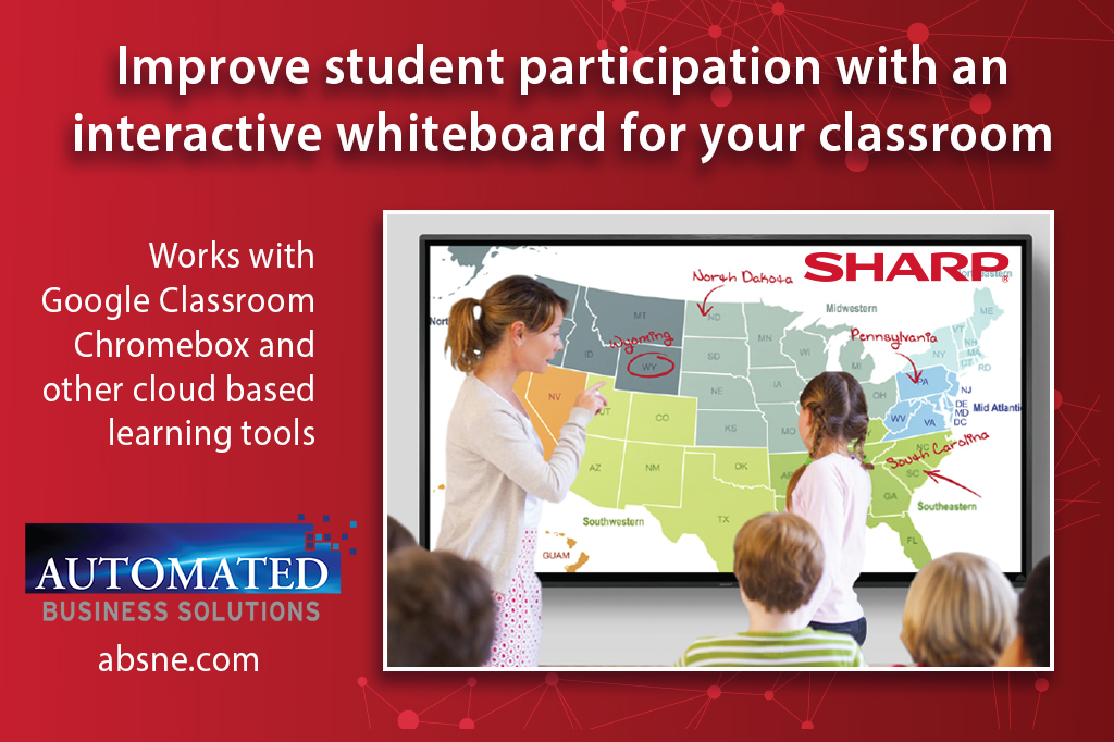 Improve student engagement with an interactive whiteboard