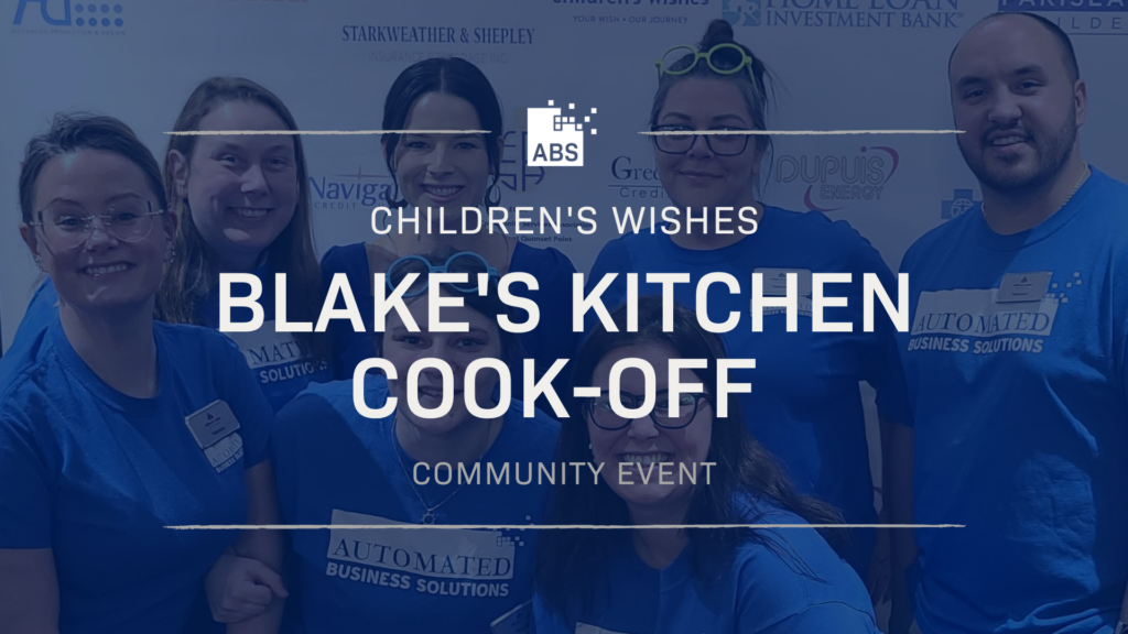 ABS at Blake’s Kitchen Cook-Off Event